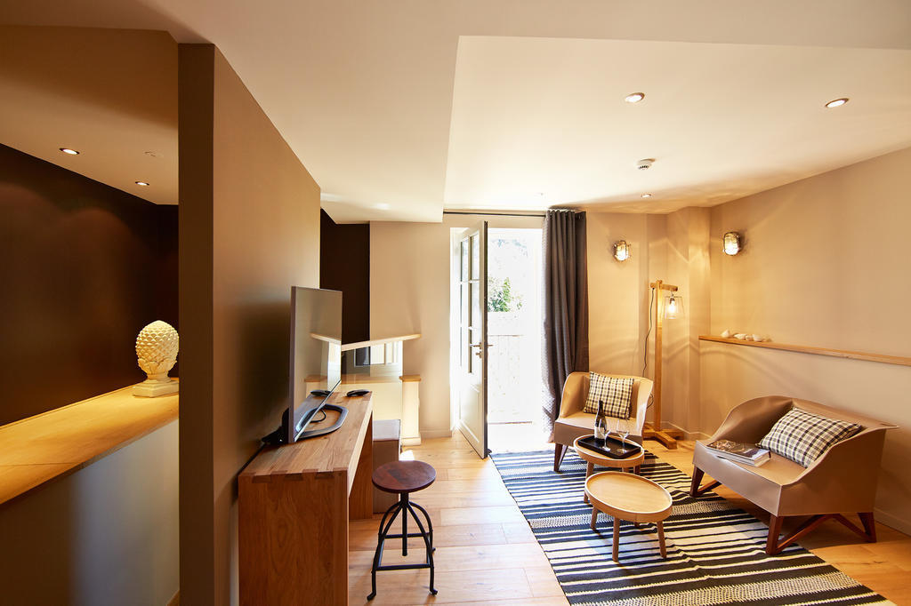 Les Chambres De L'Oustalet, Chambres D'Hotes Et Restaurant Etoile Gigondas Quarto foto