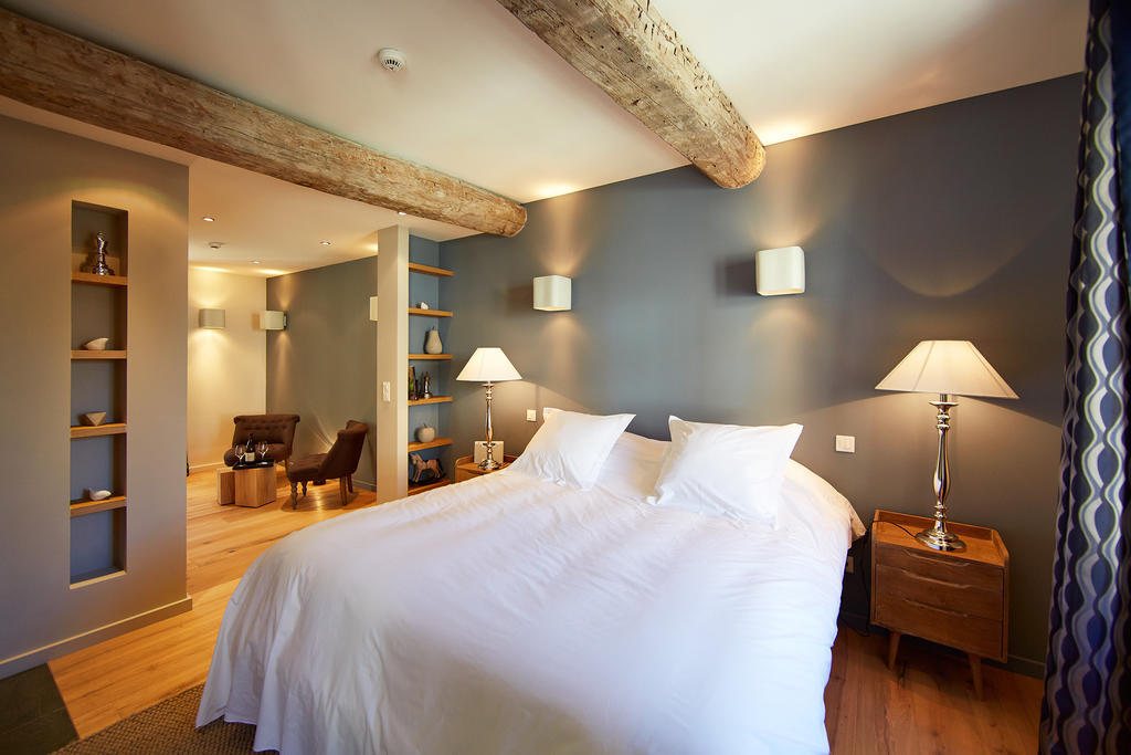 Les Chambres De L'Oustalet, Chambres D'Hotes Et Restaurant Etoile Gigondas Quarto foto